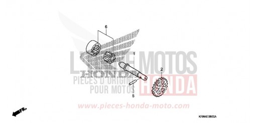 POMPE A HUILE CRF250R9 de 2009